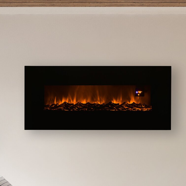 Symple Stuff Scituate Wall Mounted Electric Fireplace & Reviews